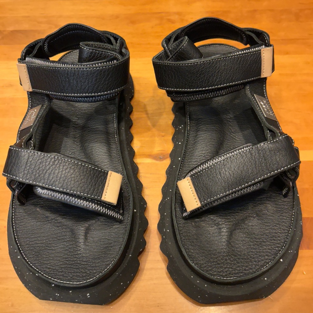 Marsèll x Suicoke Depa 01 Sandals Size 39 Black EUC